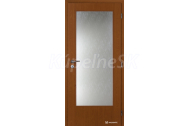 Doornite Fóliované (kašír) 3/4 SKLO Jelša Nový dekor interiérové dvere, DTD