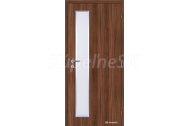 Doornite CPL laminátové ALU VERTIKA Orech interiérové dvere, DTD