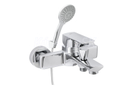 Rubineta MODENA-10/K vaňová nástenná batéria s príslušenstvom Chróm