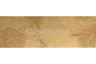 Pamesa Golden Pasta Blanca decor Golden Vegetal Oro 33,3x100 cm matný rektifikovaný