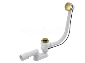 ALCA Sifón vaňový automat komplet, GOLD-lesk A55K-G-P