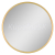 Olsen Spa HALLE GOLD okrúhle zrkadlo priemer 80 cm hr. 2,5 cm rám Zlatý