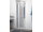 Forte FLEX-MARTE NEW sprch.dvere do niky 120-140x185cm Polystyrol/Biely zatv do stran