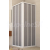 Hopa Forte FLEX-GIOVE NEW sprch.zástena 80x100x185cm Polystyrol pr.Biely zatv.do stredu po