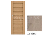 IMPERIODOOR set Dvere Milla 1 CPL laminát SvetloSivá Žiarivá Plné + Zárubeň