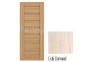 IMPERIODOOR set Dvere Milla 1 fólia Dub Cornwall Plné + Zárubeň
