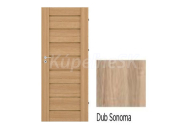 IMPERIODOOR set Dvere Milla 1 fólia Dub Sonoma Plné + Zárubeň