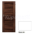 IMPERIODOOR set Dvere New York 1 CPL laminát Biela Uni Plné + Zárubeň