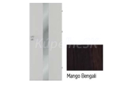 IMPERIODOOR set Dvere Niagara Mirror 2 fólia Mango Bengali zrkadlo 155 mm+Zárubeň