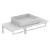 Ideal Standard K077601 STRADA Umývadlo na Dosku 50cm,Bez prepadu,Bez otvoru pre batériu