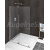 Polysan MODULAR SHOWER Walk-in zástena s pojazdy 1600 mm MS5-160