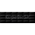 Cersanit BLACK GLOSSY PILLOW STRUCTURE 25X75 G1, obklad OP684-002-1,1.tr.