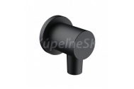 Kludi Nova Fonte pripojovacie kolienko pre sprchu DN15 Čierna matná 2054339-15