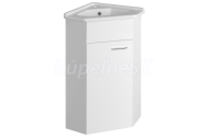 Aqualine ZOJA umývadlová skrinka 40,5x74x40,5 cm biela