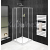 Gelco SIGMA SIMPLY sprchový kút 120x120 cm,rohový vstup,sklo Číre, profil Chróm,Posuvné dv