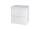 Mereo Nábytkové umývadlo , 61x47,5x20,5 cm, keramické, biele