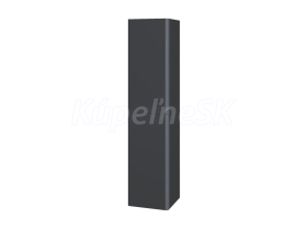 Mereo Siena, kúpeľňová skrinka 155 cm vysoká, L/P, antracit mat