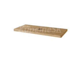 Mereo Siena, kúpeľňová doska na skrinku, dub masív, 100cm
