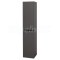 Mereo Mailo, kúpeľňová skrinka vysoká 170 cm, antracit, čierne madlo