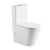 Mereo WC kombi, vario odpad, kapotované, Smart Flush RIMLESS, keramické, vr. sedátka