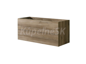 Mereo Aira, kúpeľňová skrinka 121 cm, dub Halifax