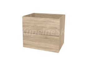 Mereo Ponte, kúpeľňová skrinka 61 cm, Multidecor, Dub Bardolino