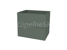 Mereo Ponte, kúpeľňová skrinka 61 cm, Multidecor, Zelená Verde