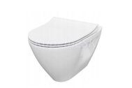 Cersanit Set B218 WC závesné Mille 36,5x51 cm Clean Onasedátko Slim SC Duroplast Biela