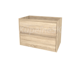 Mereo Opto, kúpeľňová skrinka 61 cm, Multidecor, Dub Bardolino