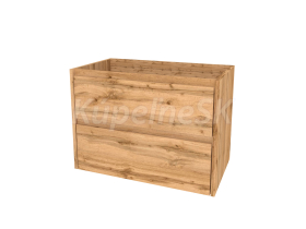 Mereo Opto, kúpeľňová skrinka 81 cm, Multidecor, Dub Wotan