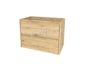 Mereo Opto, kúpeľňová skrinka 81 cm, Multidecor, Dub San remo sand