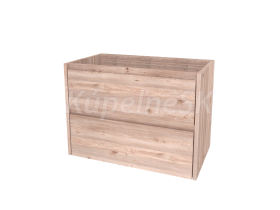 Mereo Opto, kúpeľňová skrinka 81 cm, Multidecor, Dub Nelson