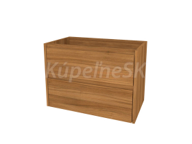 Mereo Opto, kúpeľňová skrinka 81 cm, Multidecor, Orech Dijon prírodný