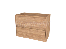 Mereo Opto, kúpeľňová skrinka 81 cm, Multidecor, Light Select Walnut