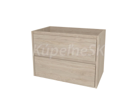 Mereo Opto, kúpeľňová skrinka 81 cm, Multidecor, Light Rock Hickory