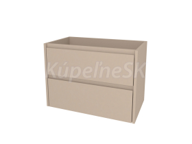Mereo Opto, kúpeľňová skrinka 81 cm, Multidecor, Šedý kameň