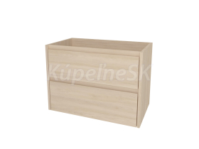 Mereo Opto, kúpeľňová skrinka 81 cm, Multidecor, Javor Hard šampanský