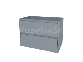 Mereo Opto, kúpeľňová skrinka 81 cm, Multidecor, Monumentálna sivá
