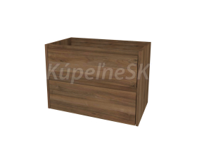 Mereo Opto, kúpeľňová skrinka 81 cm, Multidecor, Orech Pacifik tabákový