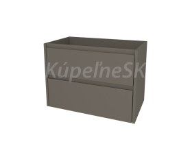 Mereo Opto, kúpeľňová skrinka 101 cm, Multidecor, Lávovo sivá