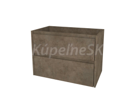 Mereo Opto, kúpeľňová skrinka 101 cm, Multidecor, Betón Chicago tmavosivý