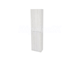 Mereo Aira, kúpeľňová skrinka 170 cm vysoká, ľavé otváranie, Multidecor, Pino Aurélio