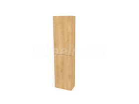 Mereo Aira, kúpeľňová skrinka 170 cm vysoká, ľavé otváranie, Multidecor, Dub Arlington