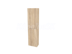 Mereo Aira, kúpeľňová skrinka 170 cm vysoká, pravé otváranie, Multidecor, Dub Bardolino