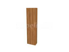 Mereo Aira, kúpeľňová skrinka 170 cm vysoká, pravé otváranie, Multidecor, Orech Dijon prír