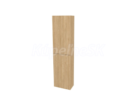 Mereo Aira, kúpeľňová skrinka 170 cm vysoká, pravé otváranie, Multidecor, Dub olejovaný