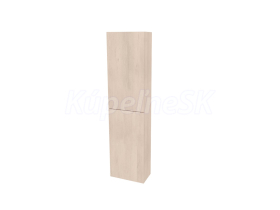 Mereo Aira, kúpeľňová skrinka 170 cm vysoká, pravé otváranie, Multidecor, Dub Patinovaný