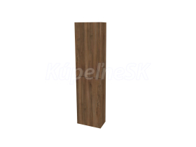 Mereo Aira, kúpeľňová skrinka 170 cm vysoká, pravé otváranie, Multidecor, Orech Pacifik ta