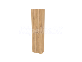 Mereo Aira, kúpeľňová skrinka 170 cm vysoká, pravé otváranie, Multidecor, Orech Pacifik pr