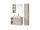 Mereo Aira, kúpeľňová skrinka 20 cm, horná, policová, Multidecor, White Loft Pine